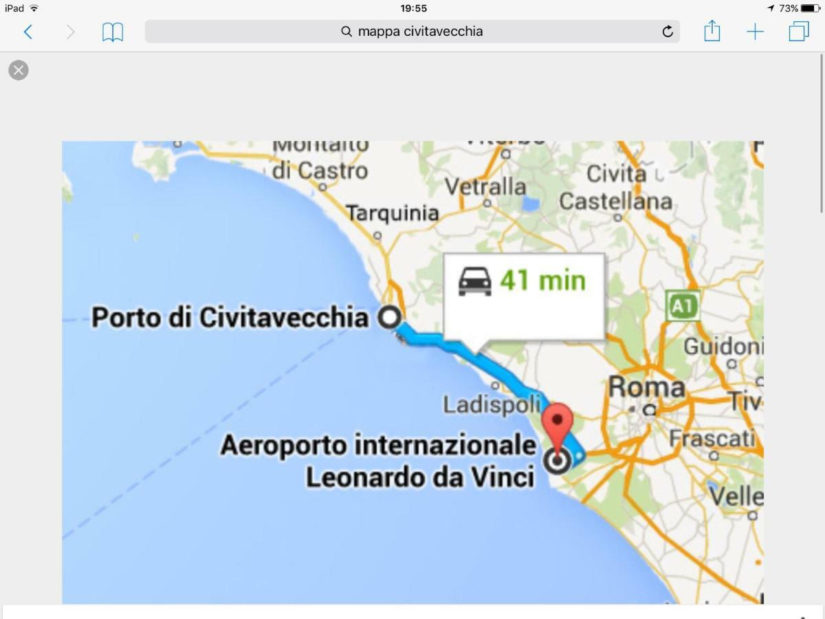 Whole Holiday Home Apartment Fantastic Civitavecchia Da Pamino & Priscilla Con Due Camere Letto! 외부 사진